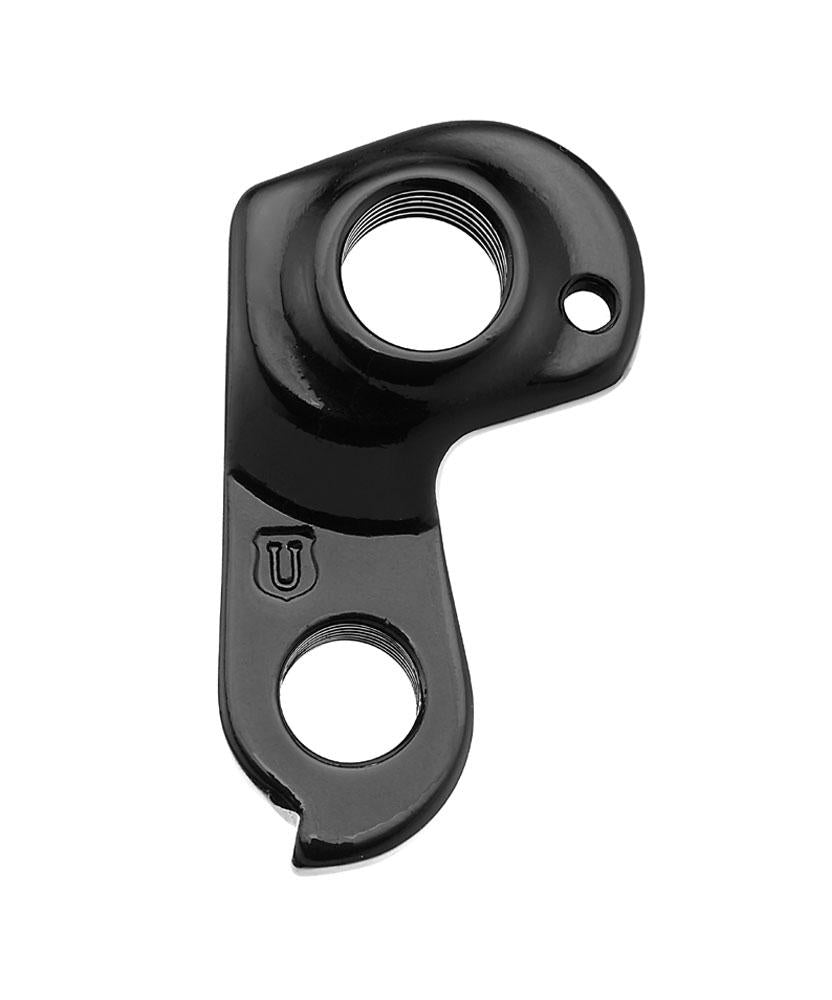 Schwarzes Marwi Schaltauge GH-304 aus Aluminium mit Gewinde für Rose Backroad/X-Lite.