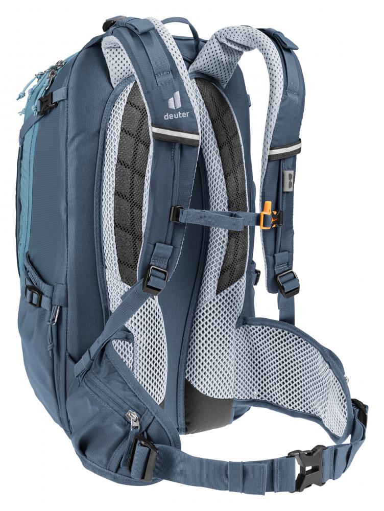 Deuter Trans Alpine 24 Fahrradrucksack 24L Atlantic/Ink - Alpenüberquerung & Biketouren