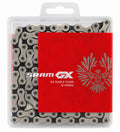 SRAM GX Eagle Kette 12-fach 126 Glieder mit PowerLock silber-schwarz