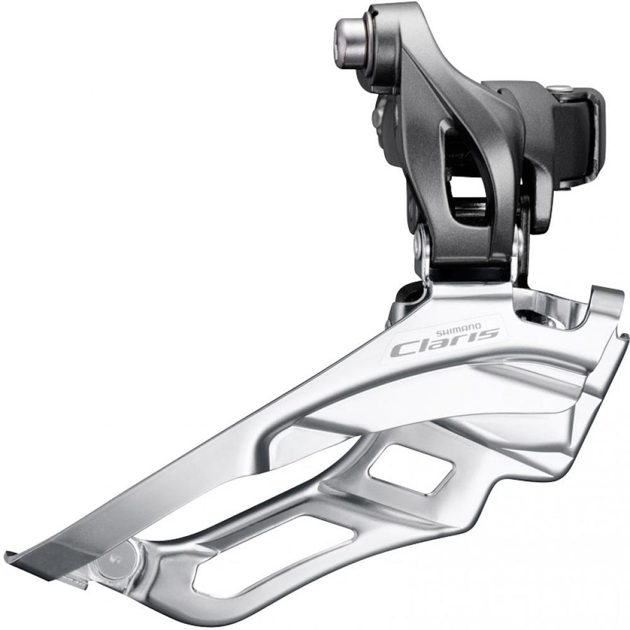 SHIMANO CLARIS FD-R2030 8-fach Umwerfer mit hoher Schelle 34,9 mm für präzise Schaltperformance.