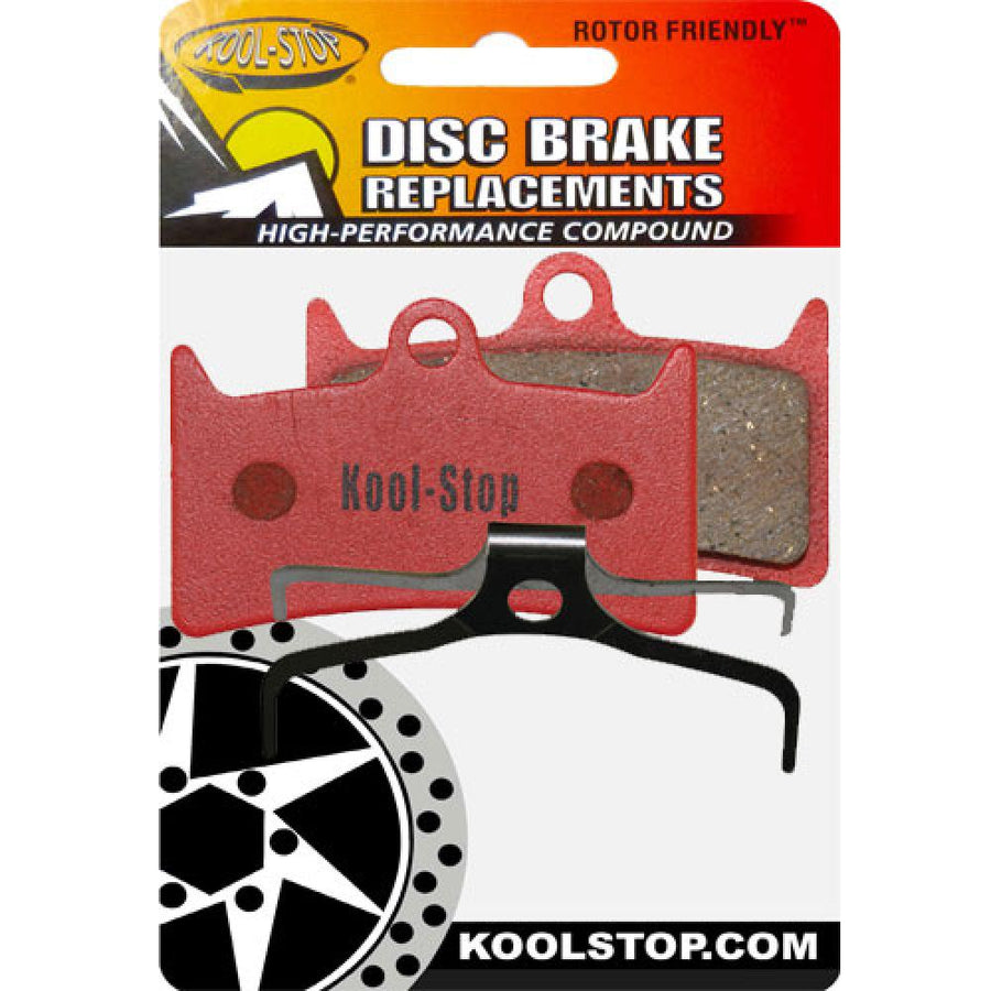 Kool-Stop Bremsbelag Hope E4,V4 RE-D585, organisch, starke Bremskraft, geringer Scheibenverschleiß, mit Klammern und Pins, langlebig