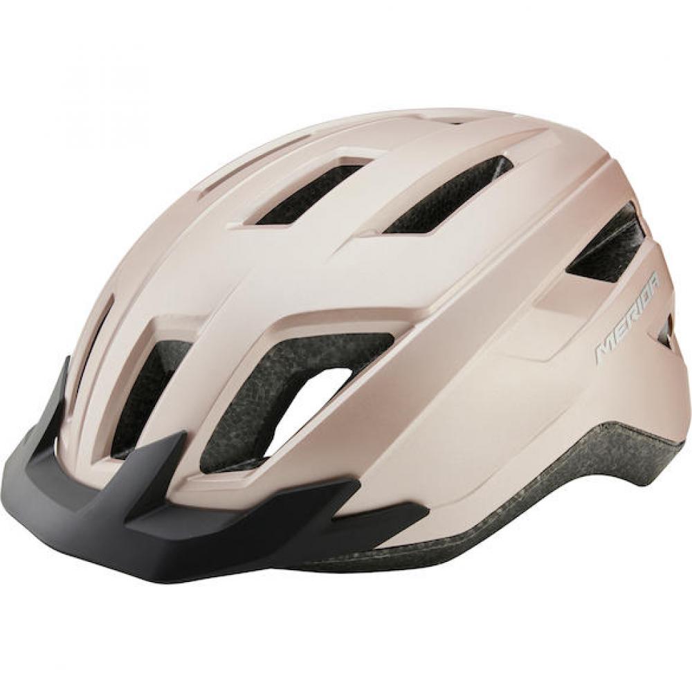 Merida Helm Commute champagner 58-62 cm Champagner - leichter City- und Pendlerhelm