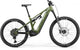 MERIDA eONE-EIGHTY 900 E-Mountainbike Fully - Größe L - 800 Wattstunden - Bosch Performance Line CX - 180 Millimeter Federweg - anaconda green black