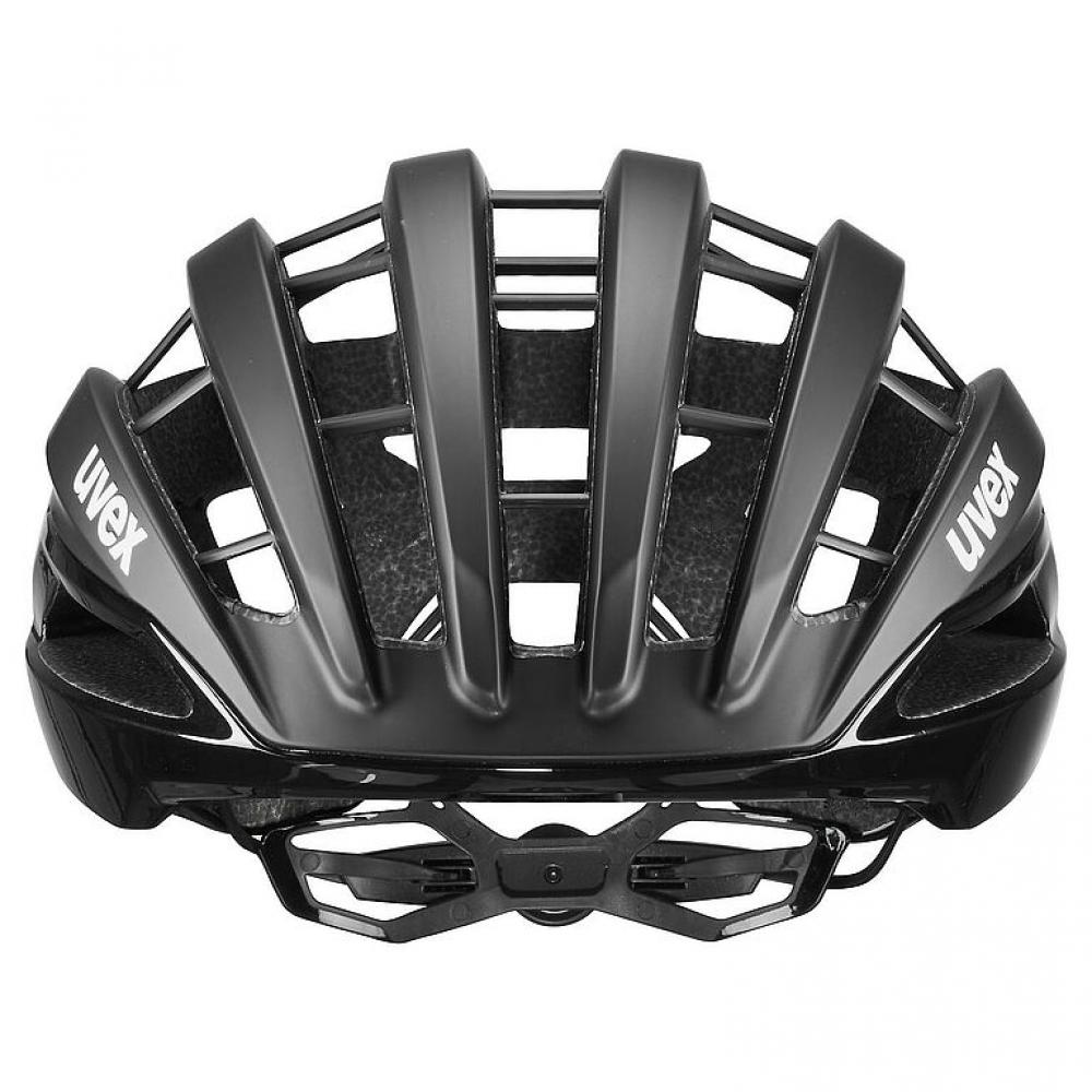 uvex surge aero MIPS Rennradhelm, black matt, 53-56cm, mit Aero-Cover, MIPS Air Node, Top-Belüftung, Brillengarage, entwickelt mit Intermarché-Wanty Team