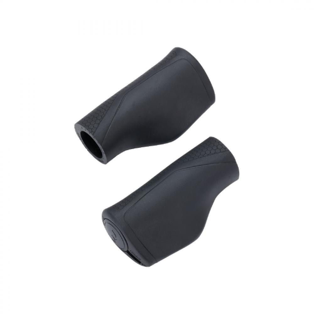BBB Cycling Griffe Mamba 92mm schwarz - ergonomische Gel-Fahrradgriffe für mehr Komfort