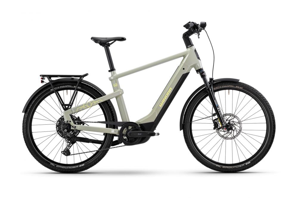 YAKUN X10 HIGH i800Wh 10-G Cues 25 WIN BCXK GL_ivory green Rh S - E-City Bike