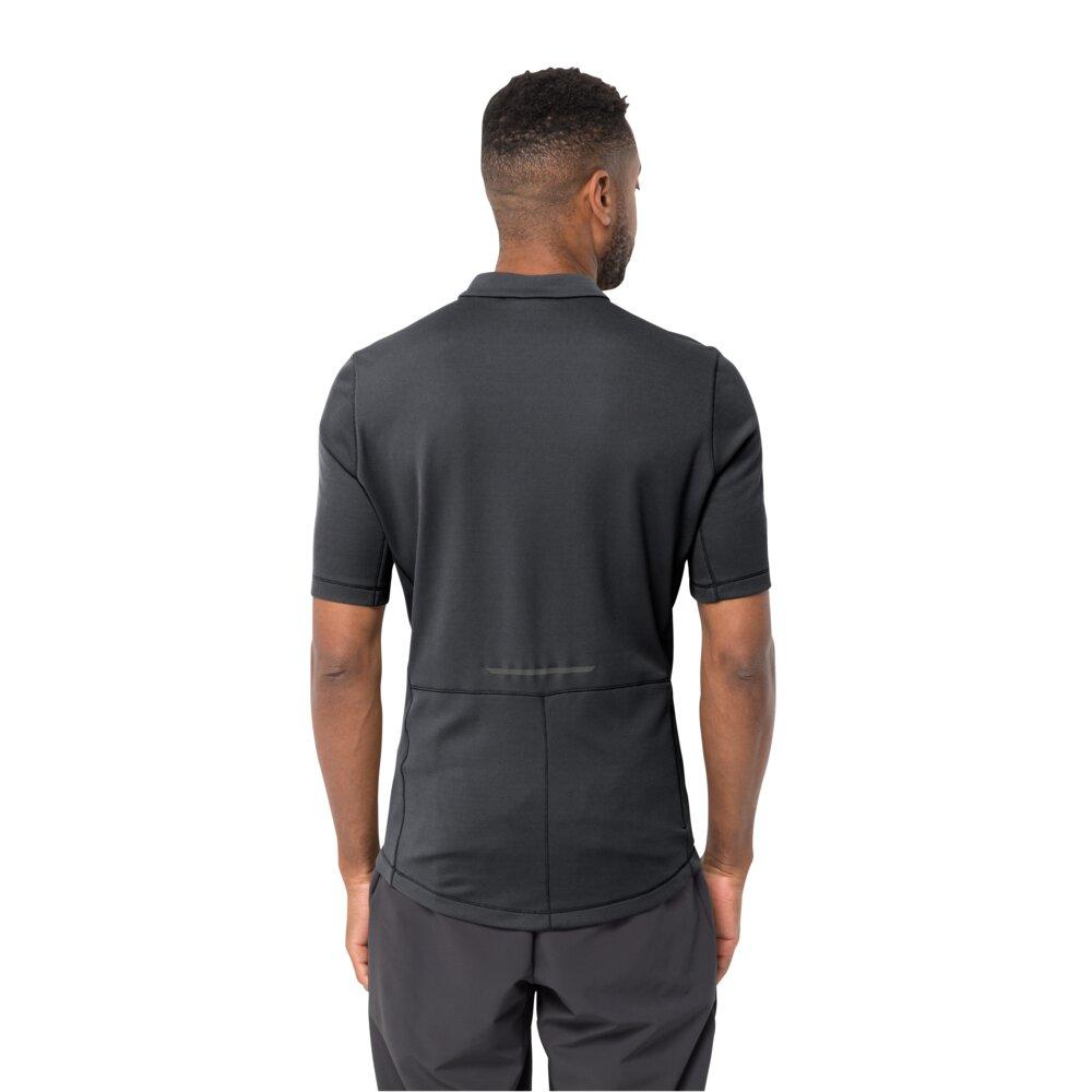 Jack Wolfskin Bike Commute Hz T M Synthetic Fiber T-Shirt Shortsleeve Phantom Größe L
