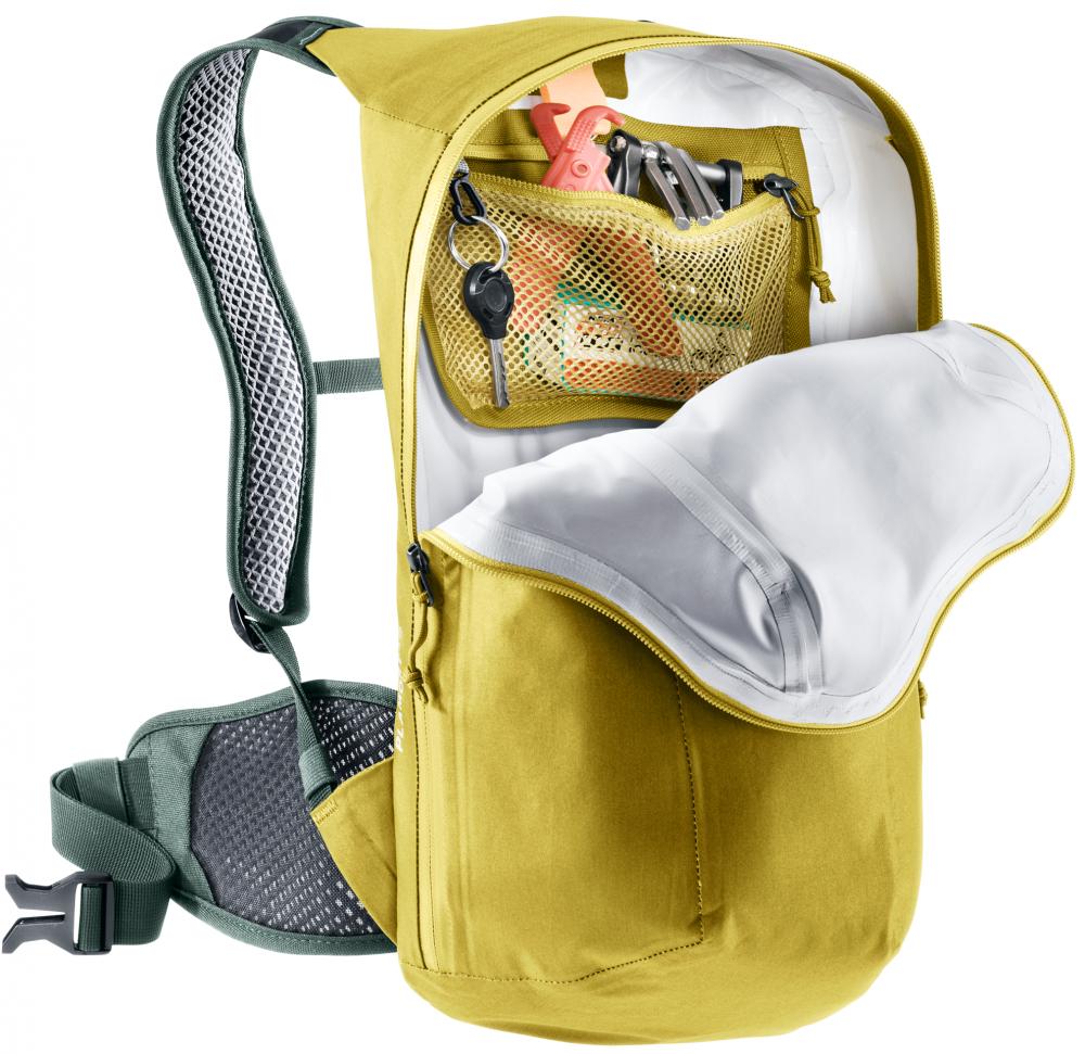 Deuter Plamort 12 Fahrradrucksack 12 Liter Rot - Leichter wasserdichter MTB-Rucksack