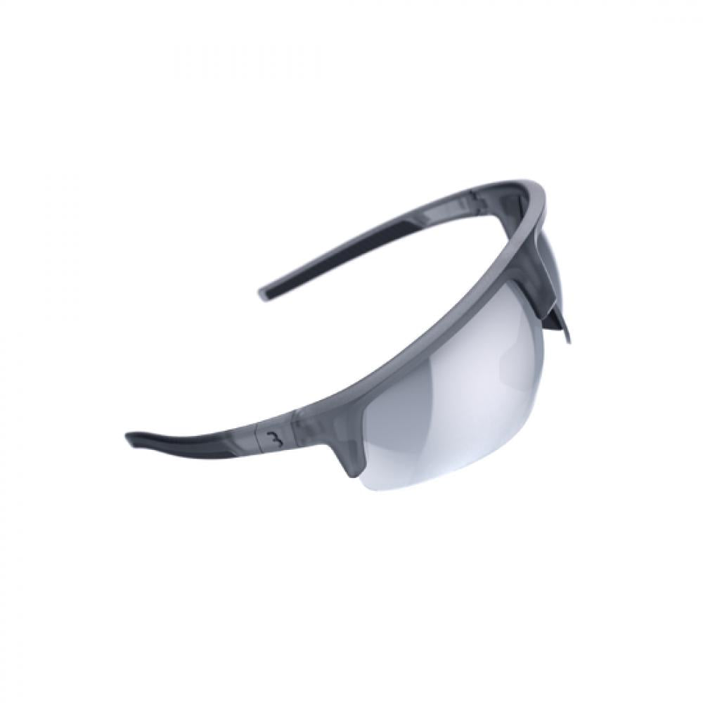 BBB Cycling Sportbrille Comet MLC silver matt Einheitsgröße matt - moderne Ausführung für Radsport