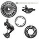SRAM Kit Eagle 90 T-Type E-MTB ohne Kurbelarme 104 BCD - Schaltperformance unter Last