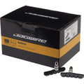 Jagwire Bremsschuhe Mountain Sport für V-Brake 70 mm Schwarz - zuverlässige Allwetter-Bremsleistung