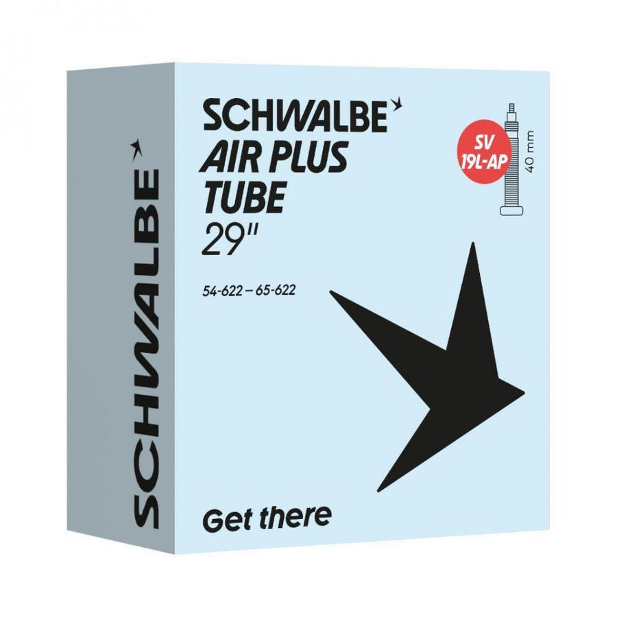 Schwalbe SCHLAUCH SV19L AIR PLUS 29 Zoll (54-622 bis 65-622), robuster E-Bike & Cargo-Bike Schlauch.