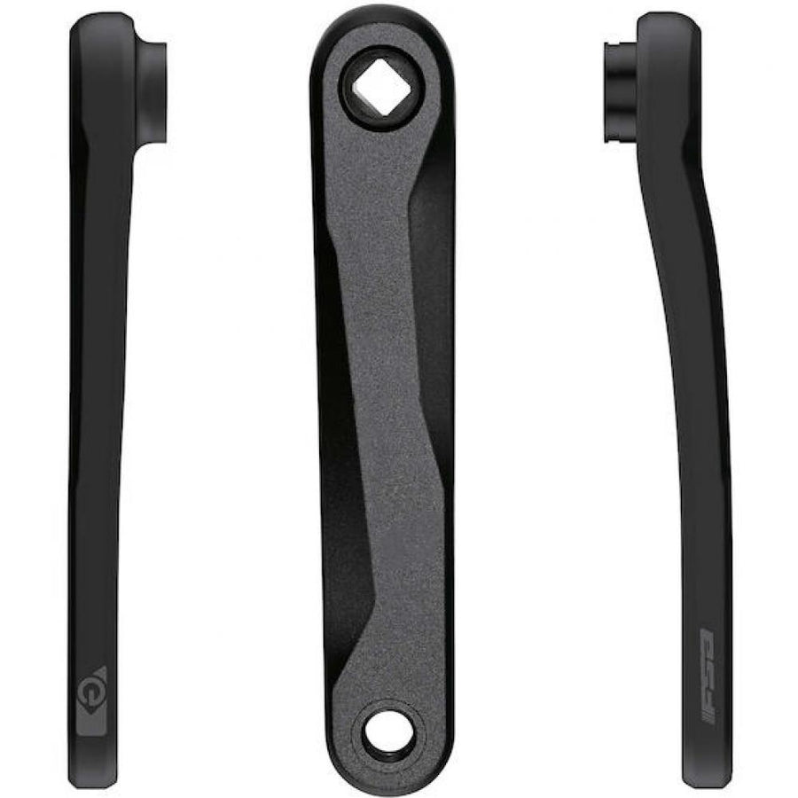 FSA CK-746-2 Kurbelarme E-Bike 175 mm JIS Schwarz - Yamaha & Shimano kompatibel