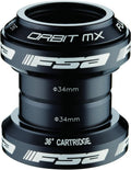 FSA Steuersatz NO.20 Orbit MX 1 1/8" Schwarz - präziser Ahead-Steuersatz in moderner Ausführung