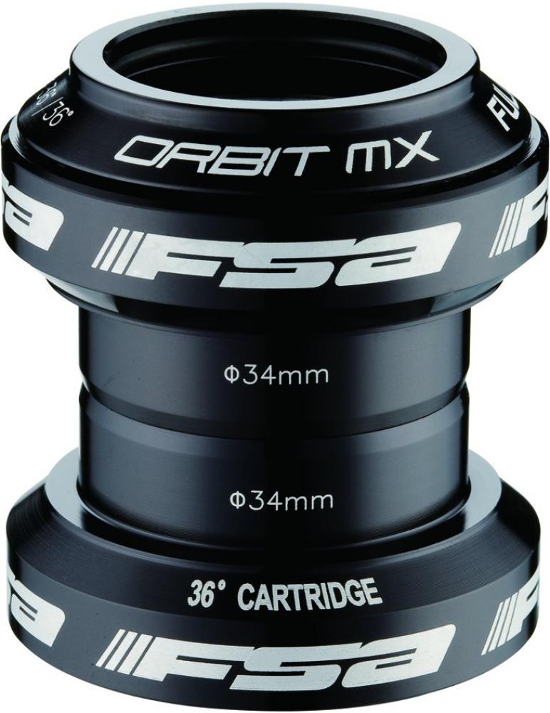 FSA Steuersatz NO.20 Orbit MX 1 1/8" Schwarz - präziser Ahead-Steuersatz in moderner Ausführung