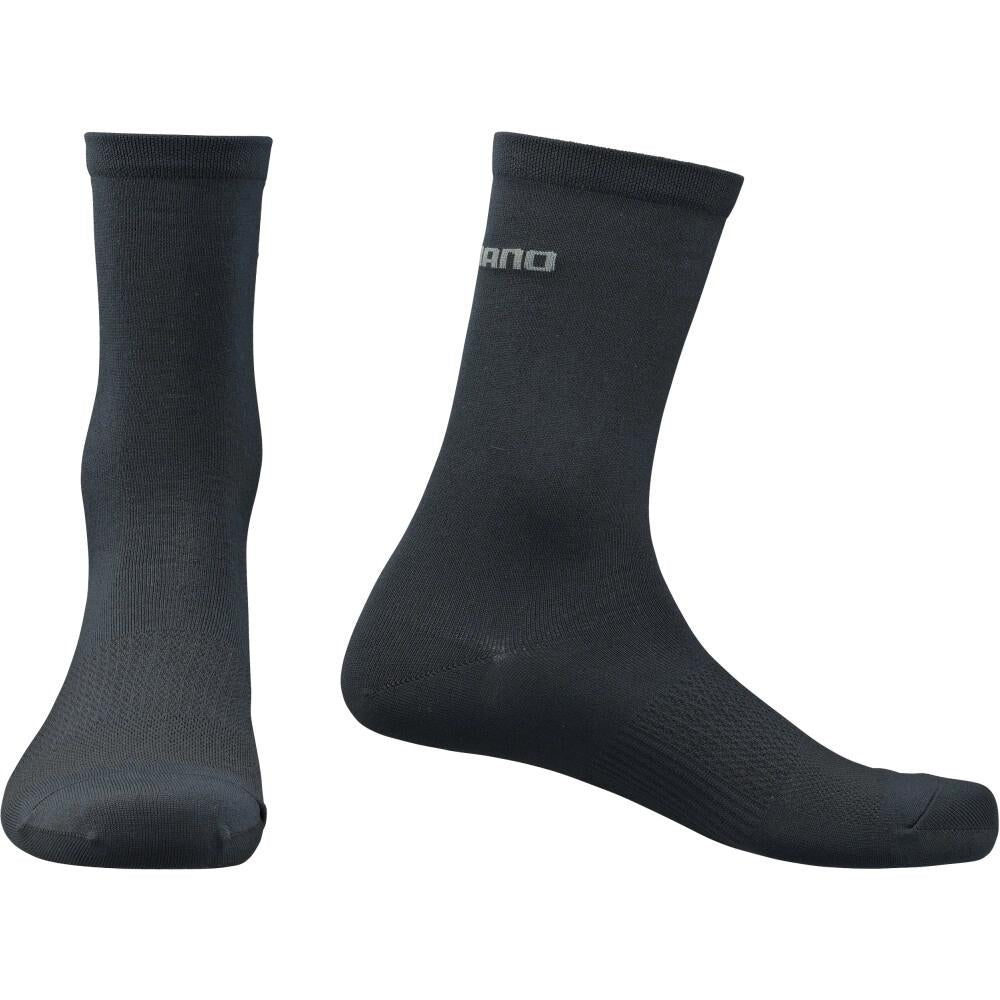 SHIMANO PERFORMANCE SOCKS BLACK Größe L BLACK - atmungsaktive Radsocken