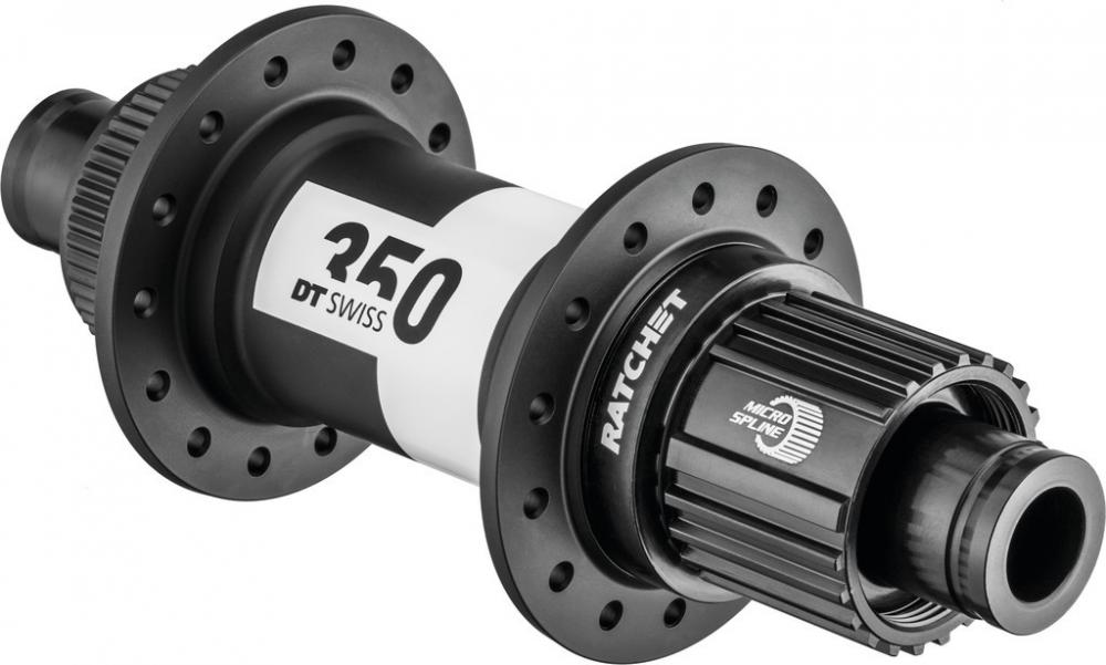 DT Swiss Nabe MTB HR 350 Classic 28 Loch Schwarz - robuste Boost-Nabe mit Ratchet-System