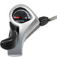 SHIMANO Schalthebel TOURNEY SL-TX50 3-fach Links mit Schelle - Mikroraster-Schalthebel für Dreifach-Antriebe - Schaltbremshebel