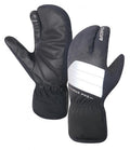 CHIBA Alaska Pro - wasserdichte Lobster Winter-Radhandschuhe, schwarz, XXL