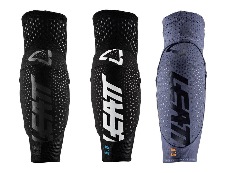 Leatt Elbow Guard 3DF 5.0 Ellenbogenschoner Größe L Schwarz - CE-zertifizierter Aufprallschutz
