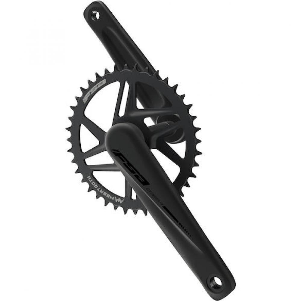 FSA Kurbelgarnitur Omega MegaExo AGX+ 1x 172,5 mm Schwarz - robuste Gravel-Performance