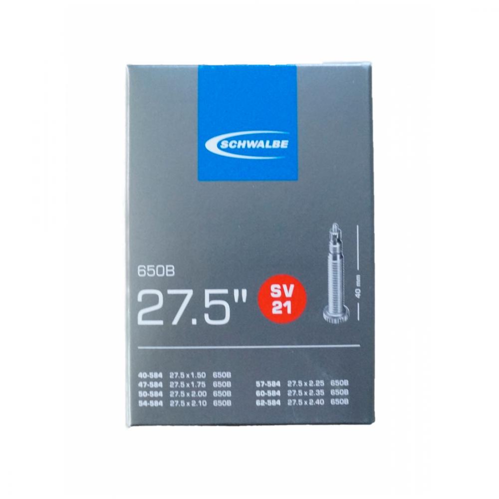 Schwalbe 25x Schlauch SV21 40|62-584 27.5x1.50-2.40
