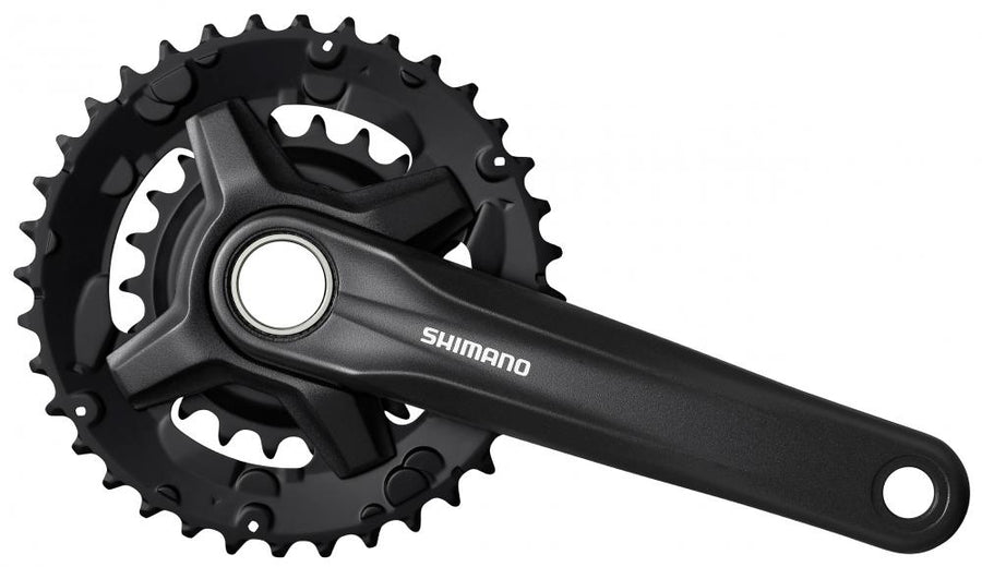 SHIMANO Kurbelgarnitur FC-M210-B2 Kurbelgarnitur - 175 mm, 36-22 Zähne, 22 Zähne