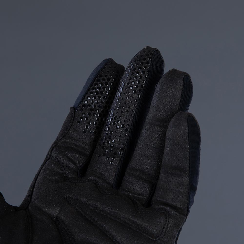 CHIBA Blade - Radhandschuhe kurz, schwarz/schwarz, S, atmungsaktiv mit Touchfinger