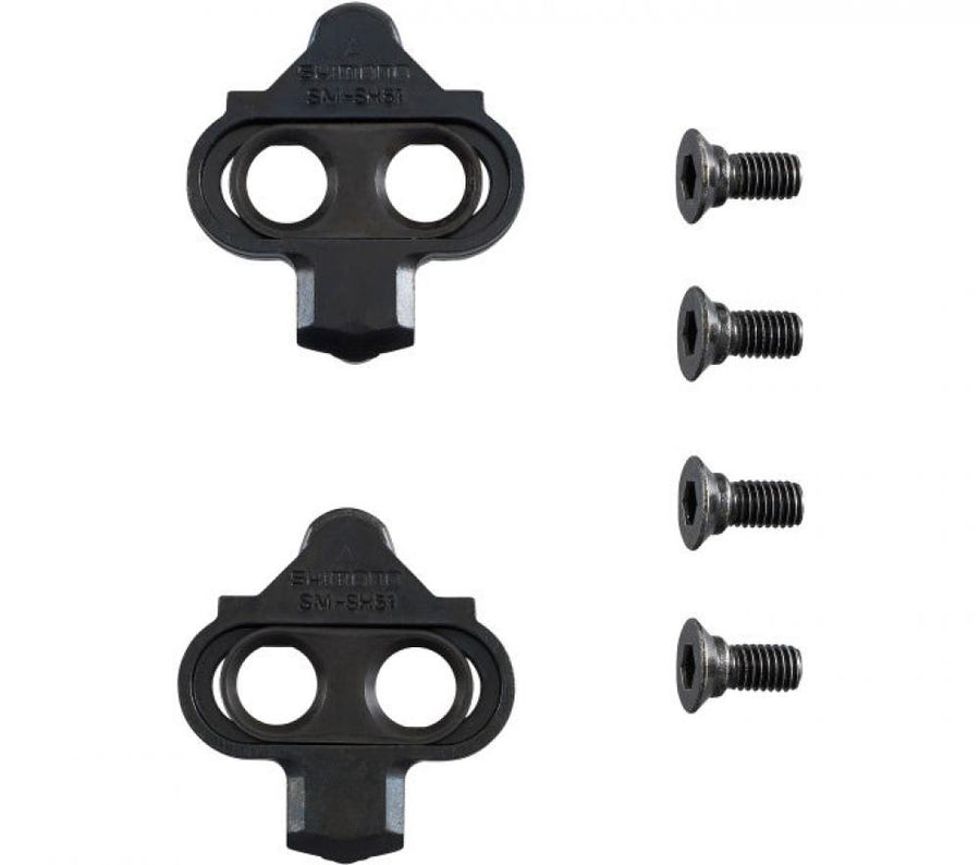 SHIMANO Schuhplatten SM-SH51 SPD Schuhplatte - ohne Gegenplatte für SPD-Pedalsysteme