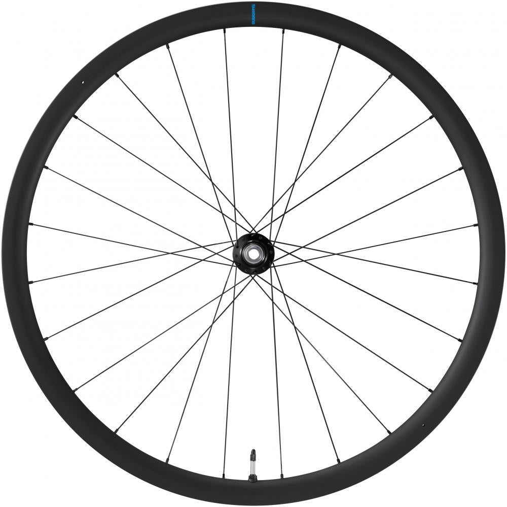 SHIMANO Vorderrad GRX WH-RX880 700C HG Laufrad - 700C Disc vorne 24 Loch Center-Lock 100x12 mm