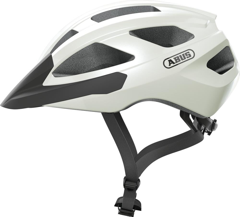 Abus Helm Macator pearl white L 58 bis 62cm