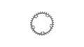 Stronglight Kettenblatt 46 Zähne silber - 110mm Lochkreis BCD für Rennrad