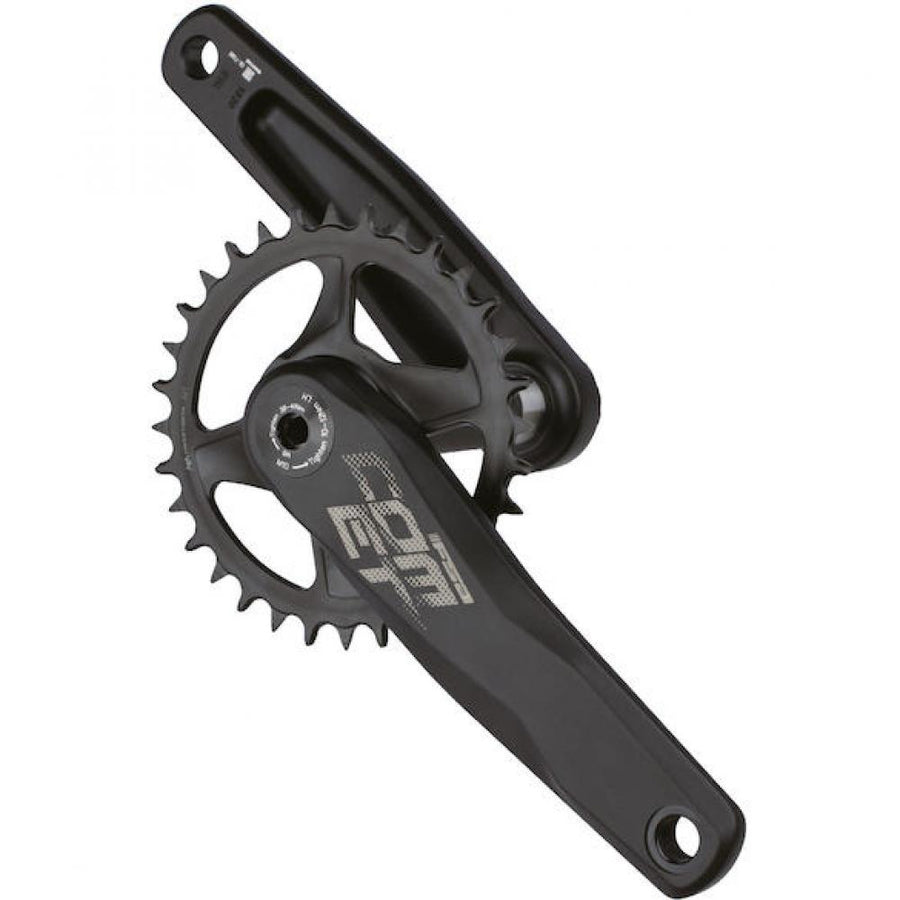 FSA Kurbelgarnitur Comet Modular Megaexo 1x 175 mm Schwarz - steife & leichte Trail-Kurbel