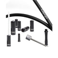 capgo OL Schaltset 1x lang Shimano/Sram MTB Schwarz - höchste Schaltperformance