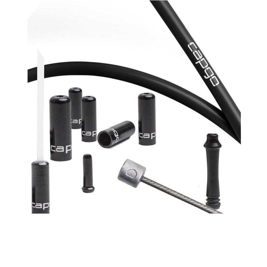 capgo OL Schaltset 1x lang Shimano/Sram MTB Schwarz - höchste Schaltperformance