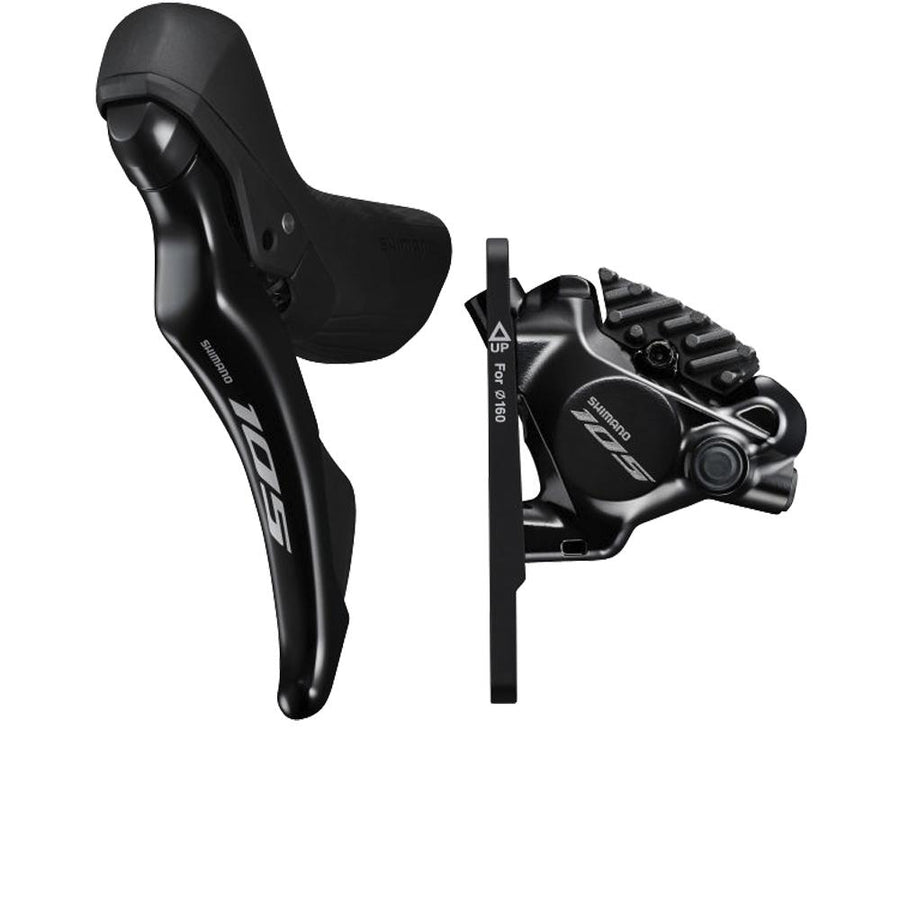 SHIMANO Scheibenbremse ST-R7120/BR-R7170 VR Scheibenbremse - hydraulische Rennrad-Vorderradbremse