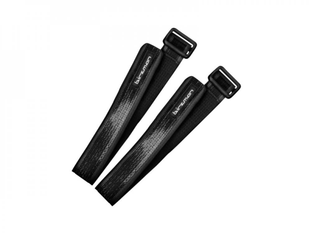 Birzman Anti-Slip Bundle Strap 2 Stück Schwarz - Sicheres Befestigungssystem mit Klettverschluss