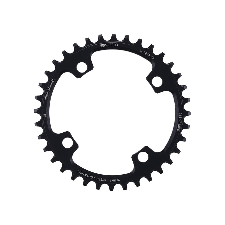 BBB Cycling BBB Kettenblat MTBGear narrow wide 36T/104mm anthrazit - präziser MTB-Kettenhalt