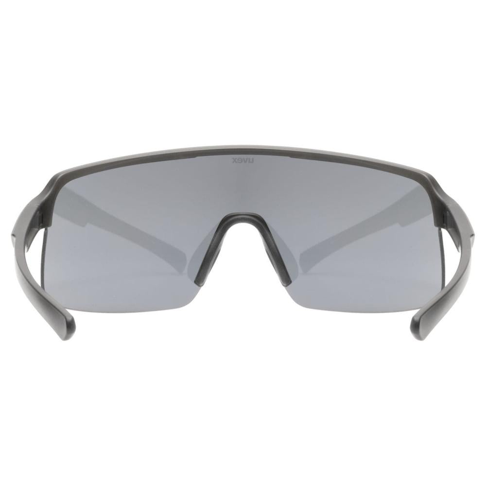 uvex dyrt Sportbrille smoke matt/smoke - Shield-Design, 100% UV-Schutz, Einheitsgröße