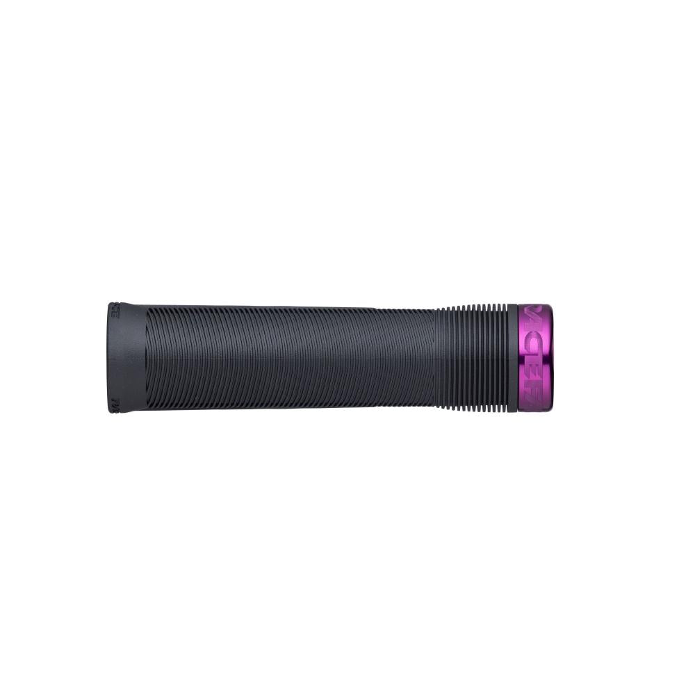 Race Face Chester Lock-On Griff 136/34mm black/purple - sicherer Halt und Kontrolle