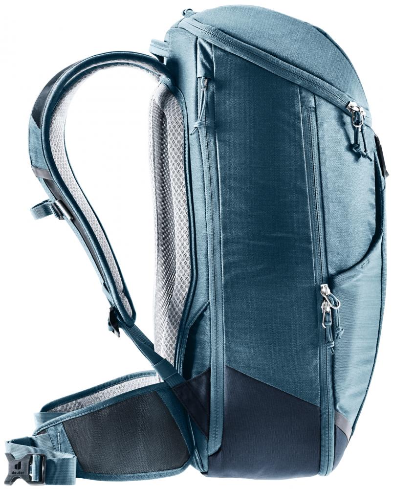 Deuter Rotsoord 25+5 Fahrradrucksack - Volumenerweiterung mit Regenhülle für Pendler