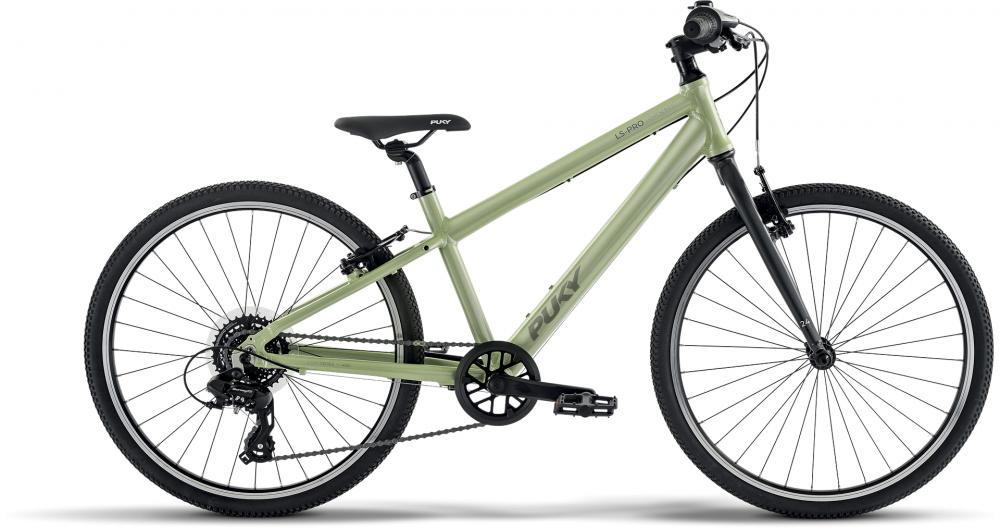 Puky Kinderfahrrad LS-PRO 24-8, mintgrün/anthrazit, 24 Zoll, 8 Gänge.