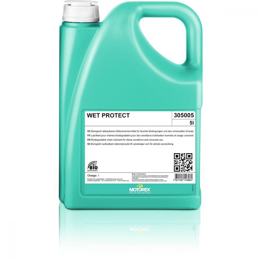 Motorex Chainlube Wet Protect 5 Liter l rot - biologisches Kettenöl für Nässe