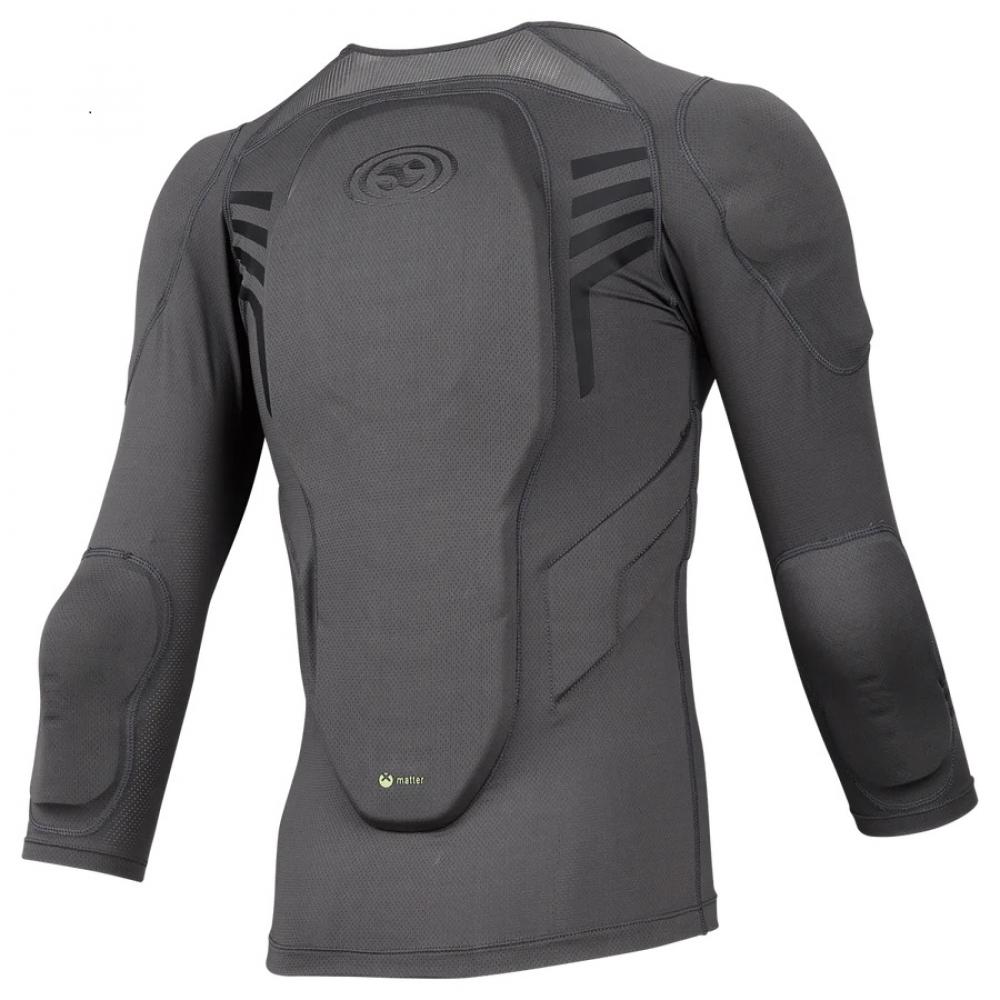 IXS Sports Division iXS Trigger upper body protective XS/S grey - leichter Oberkörperprotektor mit Xmatter
