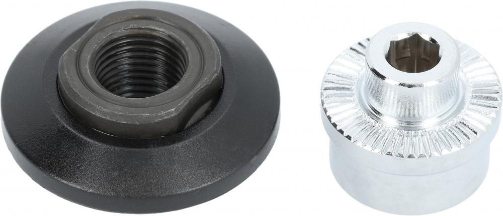 SHIMANO Achsmutter Links WH-RS330-R - für Rennrad-Hinterrad, Schnellspanner