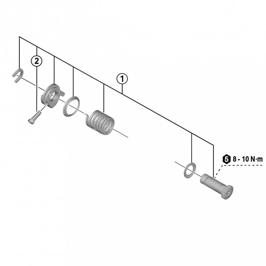 SHIMANO B-Achse Einheit für RD-R3000 Ersatzteil - für Shimano Tiagra Schaltwerk