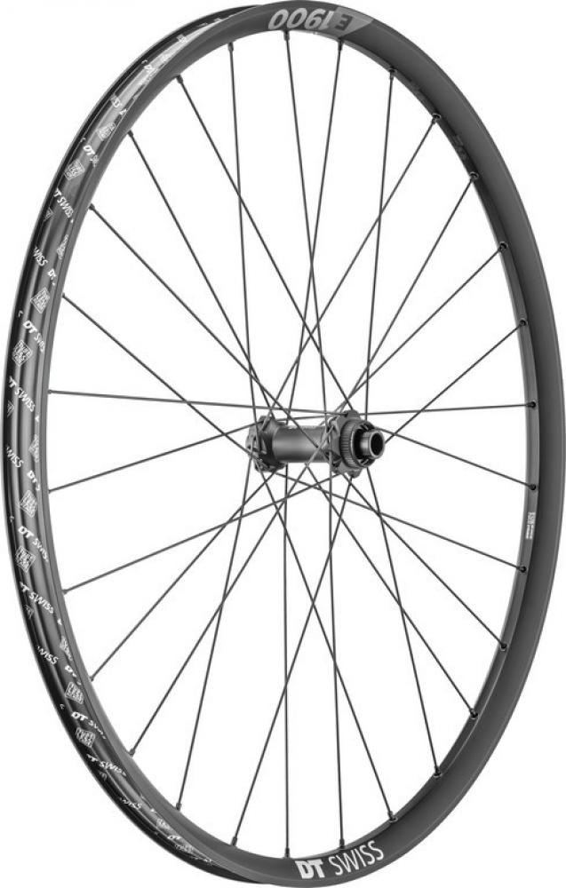 DT Swiss Laufrad E 1900 SPLINE 27,5 Zoll, robustes schwarzes Enduro-Hinterrad.