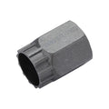 BBB Cycling Zahnkranzabzieher LockPlug 1/2 inch silber - präziser Kassette- und Center-Lock-Schlüssel