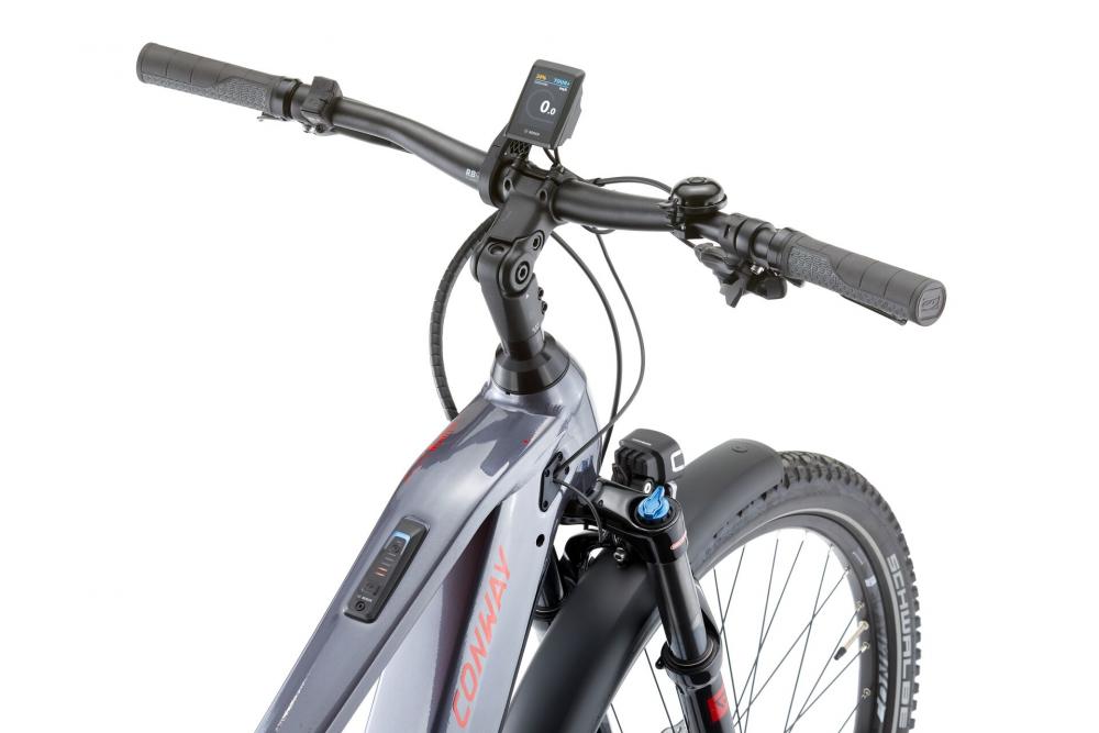 CONWAY Cairon SUV 5.0, Diamant, 29", shadowgrey metallic / red metallic, 12-Gang SRAM "SX", 41 cm / S