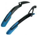 SKS Shockblade/X-Blade Schutzblechset 29 Zoll schwarz-blau, bruchsicherer Kunststoff, Quick-Release & Konus-Adapter.